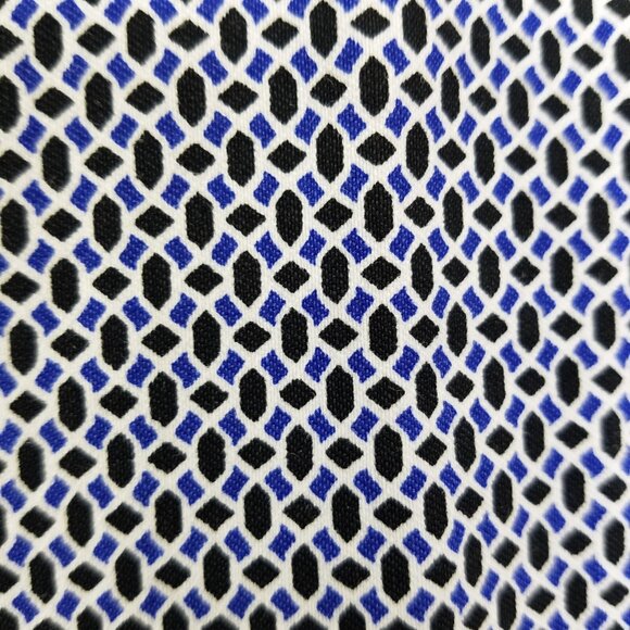 Swing Control Pants Women 2 Geometric Pixie Print Blue Mid-Rise Golf Tennis NEW - Picture 14 of 16